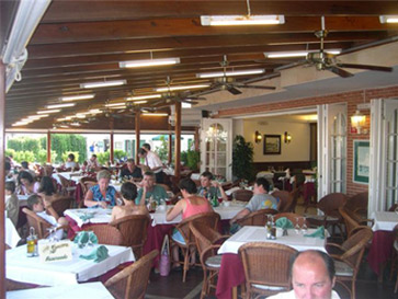 Photograph of the main dining room